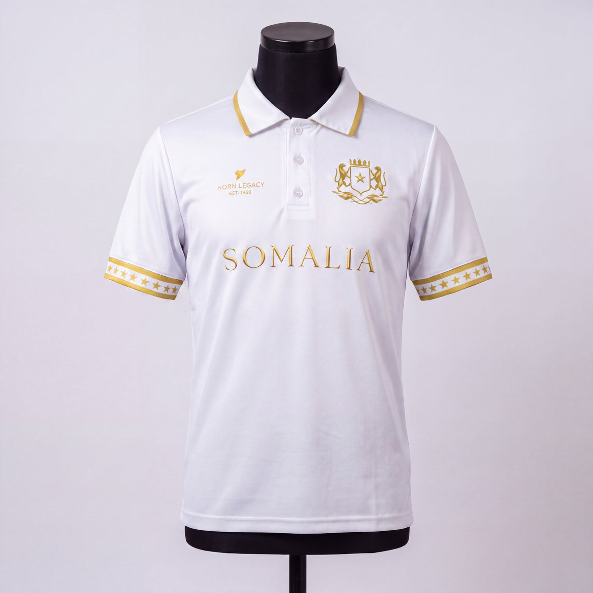 Lux Somalia Royal Jersey for men, featuring a stylish design with vibrant colors and comfortable fabric, ideal for casual wear.