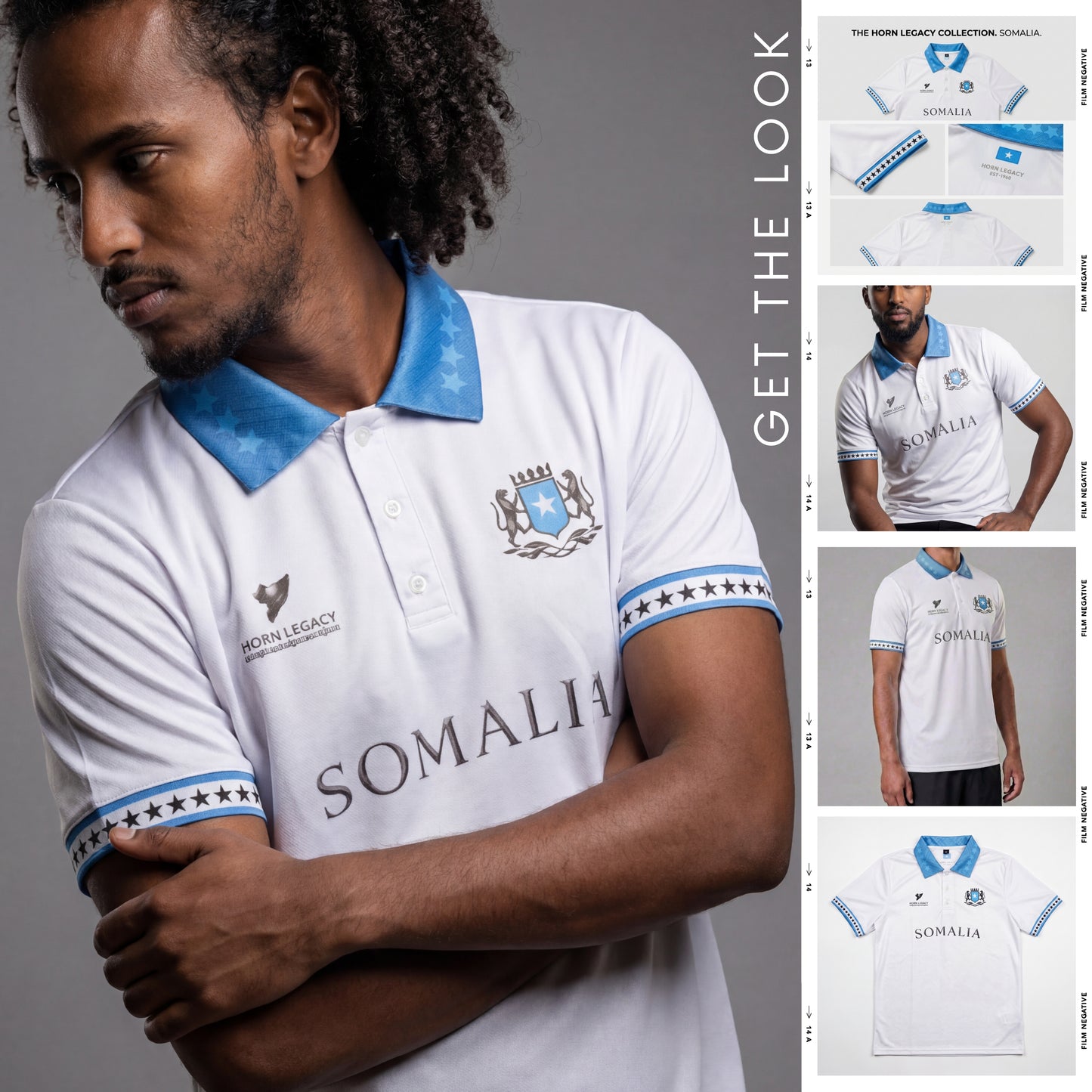 Somalia Ivory Azure Jersey
